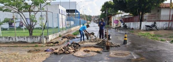 Infraestrutura: Programa Tapa-buracos chega a mais de vinte ruas de Floriano na última quinzena(Imagem:Secom)