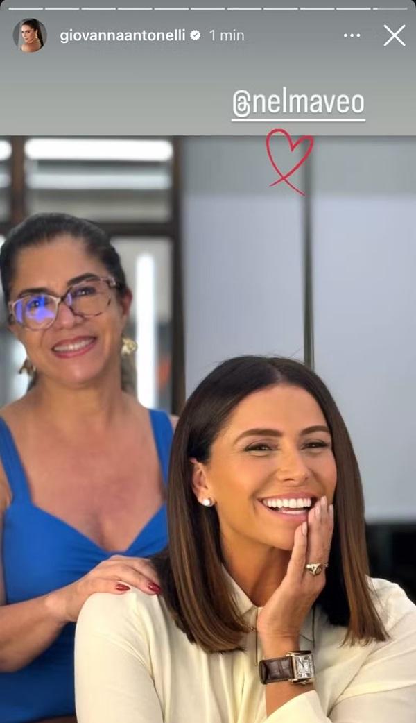 Story de Giovanna Antonelli(Imagem:Reprodução/Instagram)