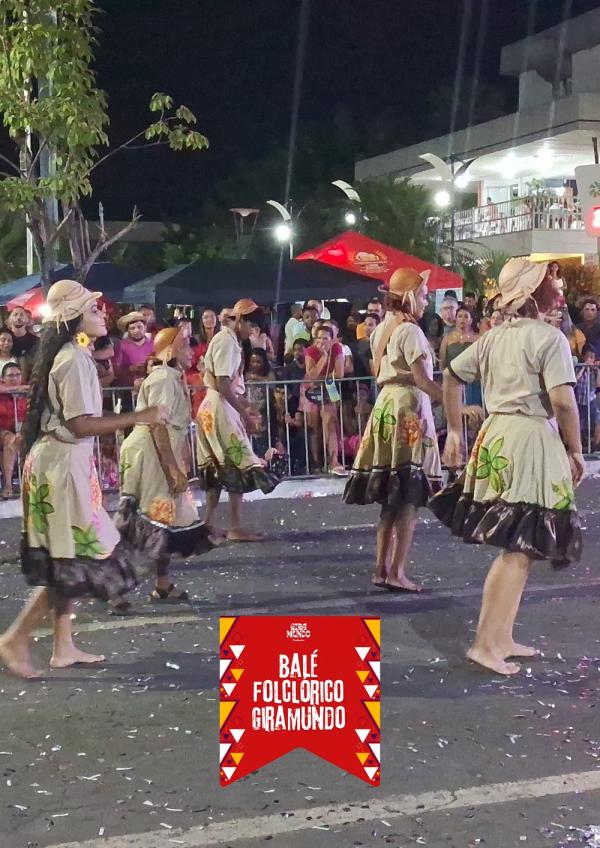 Balé Folclórico Giramundo Homenageia Luiz Gonzaga, o Rei do Baião em Festival realizado pela Prefeitura de Floriano(Imagem:Divulgação)