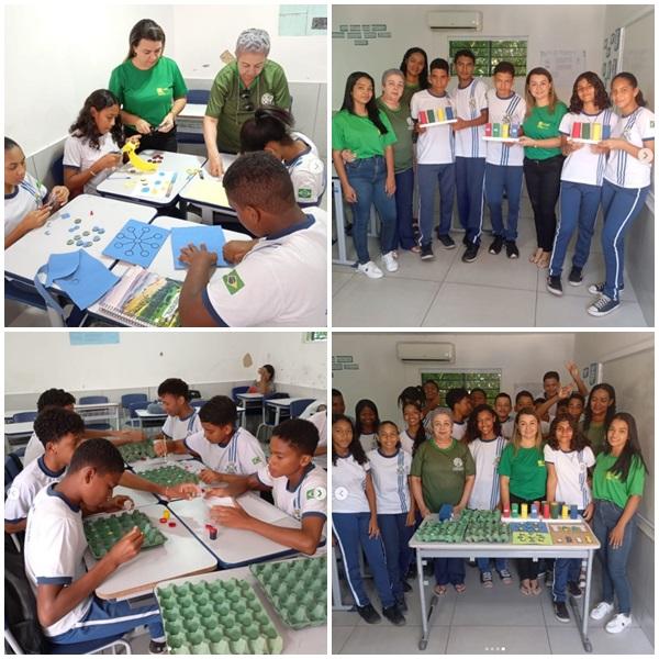  SEMAN celebra Dia Mundial da Reciclagem com oficina na Escola Municipal Antônio Nivaldo.(Imagem:Reprodução/Instagram)