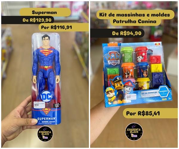 Toys lança esquenta da Black Friday com descontos incríveis!(Imagem:Divulgação)