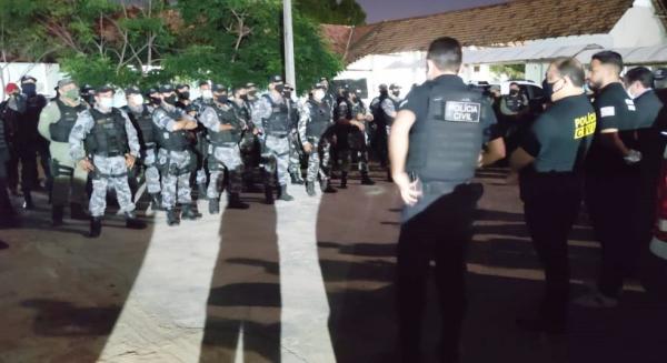 Operação Ação Integrada conta com 150 policiais no Piauí.(Imagem:Divulgação/PC-PI)