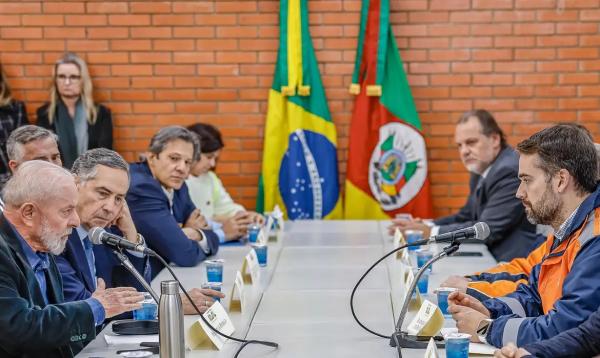 Presidente esteve em solenidade para anunciar nova medidas ao estado.(Imagem:Ricardo Stuckert/PR)