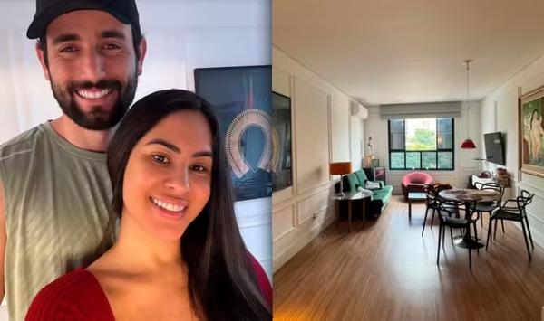 Ex-BBBs Isabelle e Matteus dividem novo apartamento em São Paulo.(Imagem:Arquivo Pessoal)