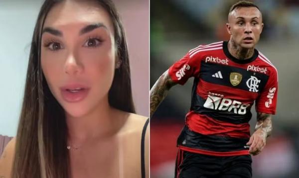 Ivana Bermanelli e Everton Cebolinha(Imagem:Reprodução e Alexandre Cassiano)