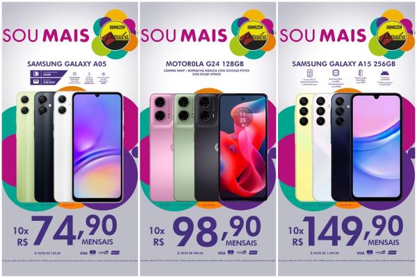 Smartphones(Imagem:Divulgação)