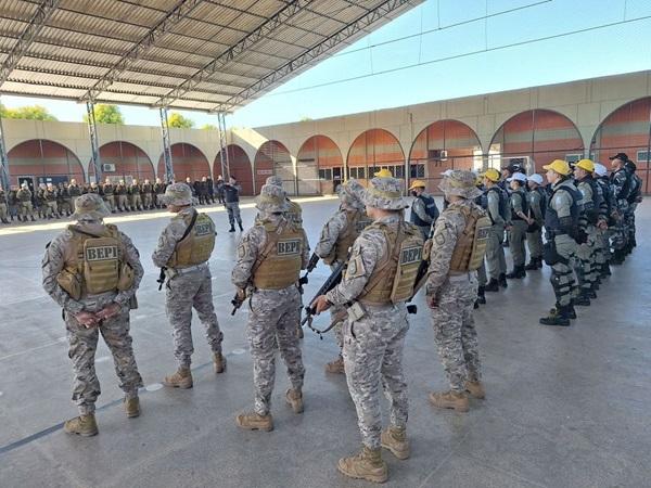 Além da Polícia Militar, o pleito contará com o apoio de outras Forças de Segurança Pública do Estado.(Imagem:Reprodução)