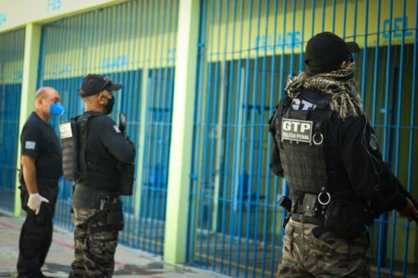 Três fugitivos da Penitenciária Irmão Guido são recapturados pela polícia.(Imagem:Sejus)