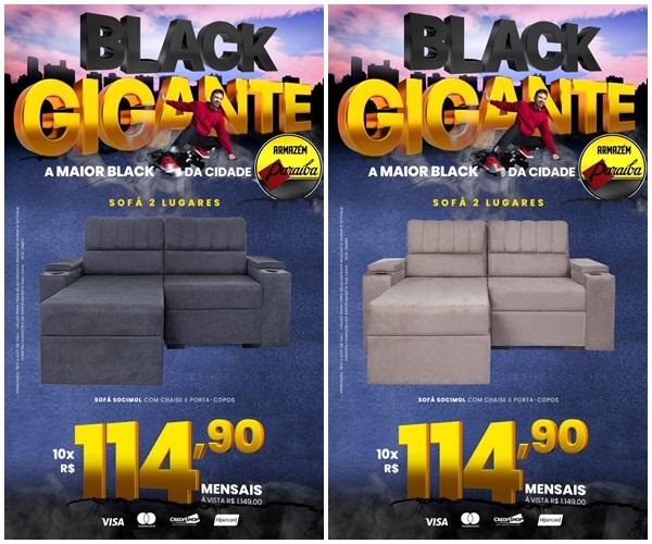  Black Gigante Paraíba: Aproveite as ofertas antecipadas de Black Friday em Floriano(Imagem:Divulgação)