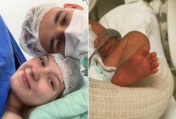 Lucas Borbas e Isabel Veloso são pais de Arthur(Imagem: Reprodução/Instagram)