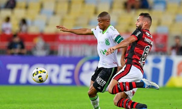 Flamengo recebe América-MG tentando se aproximar da liderança.(Imagem:Mourão Panda/América/Direitos Reservados)