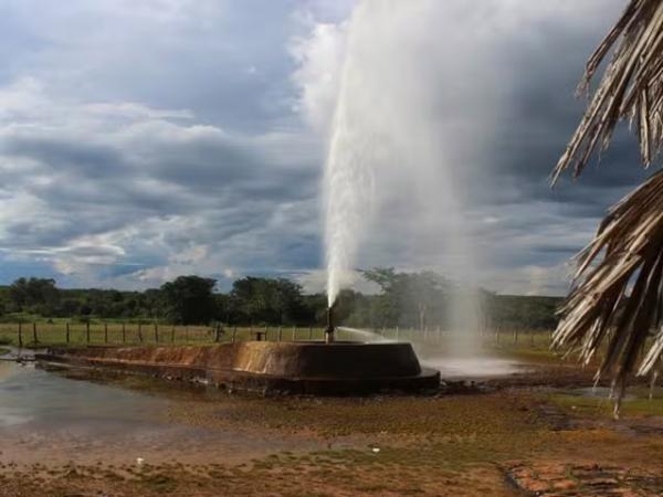 Projeto de adutora prevê captação da água dos poços para distribuir no semirárido.(Imagem:g1 PI)