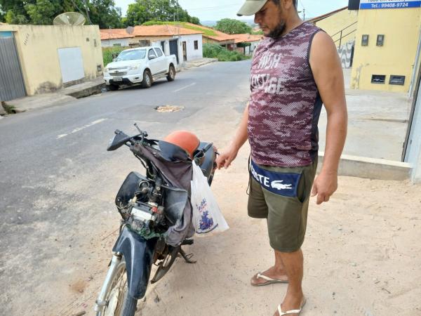  Morador denuncia perigo causado por animais soltos na PI-140 em Floriano.(Imagem:FlorianoNews)