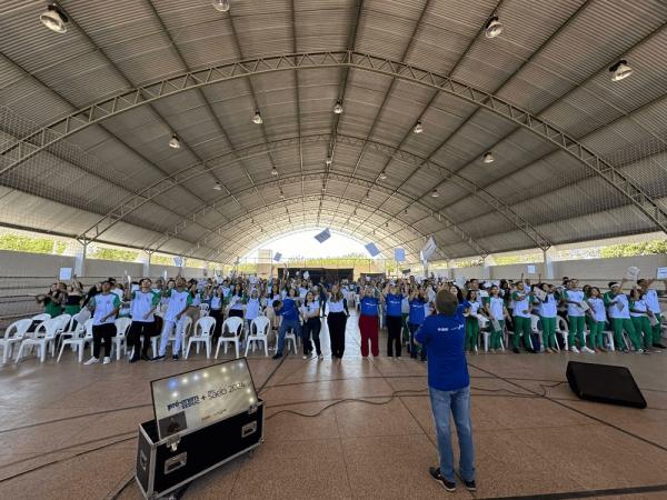  Mais de 1.500 estudantes de Valença e Regeneração participaram do Pré-Enem Seduc e Pré-Saeb.(Imagem:Divulgação)