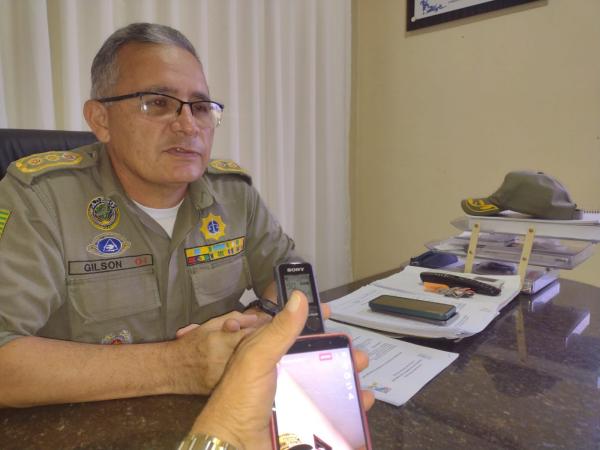 Tenente-Coronel Gilson Leite(Imagem:FlorianoNews)