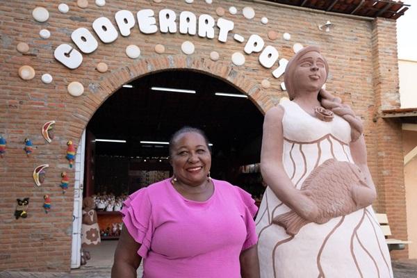 O local também abriga um memorial que resgata a história da cerâmica do bairro Poty Velho, além de contar a trajetória de municípios piauienses, como Floriano e São João da Varjota(Imagem:Reprodução)