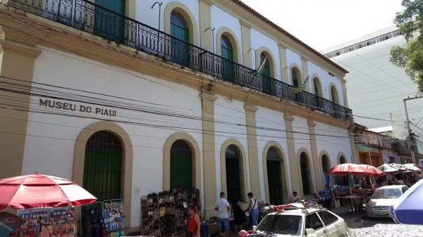 Museu do Piauí, no Centro de Teresina.(Imagem:Lucas Marreiros/g1)