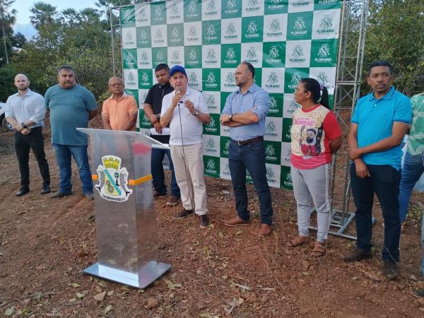 Prefeitura de Floriano autoriza reforma e reconstrução da passagem molhada na localidade Rio Branco.(Imagem:FlorianoNews)