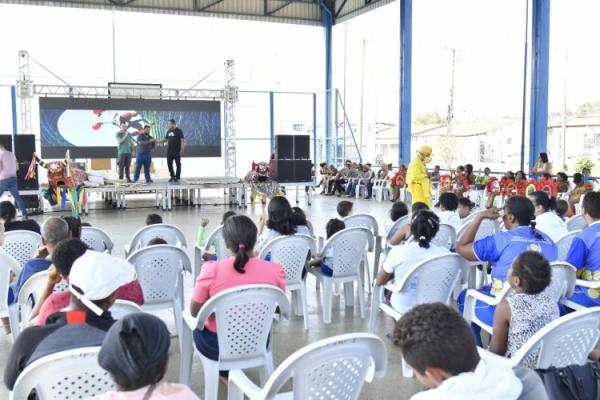 Dia do Folclore brasileiro é comemorado com apresentações culturais em Floriano.(Imagem:Secom)