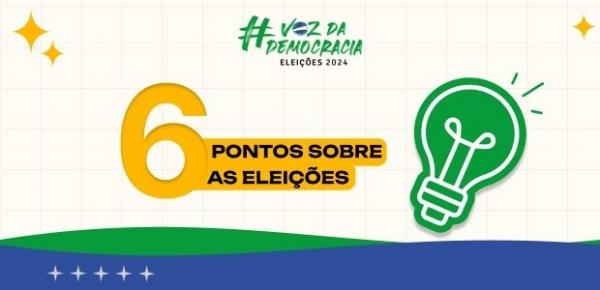 Confira 6 dicas para escolher seu candidato nas Eleições 2024.(Imagem:Divulgação)