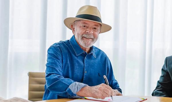 Presidente da República, Luiz Inácio Lula da Silva, durante Sanc?a?o da poli?tica nacional de cuidados.(Imagem:Ricardo Stuckert)