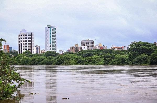 Nível do rio Parnaíba aumenta e ultrapassa a cota de atenção em Floriano e Luzilândia(Imagem:Reprodução/SACE)