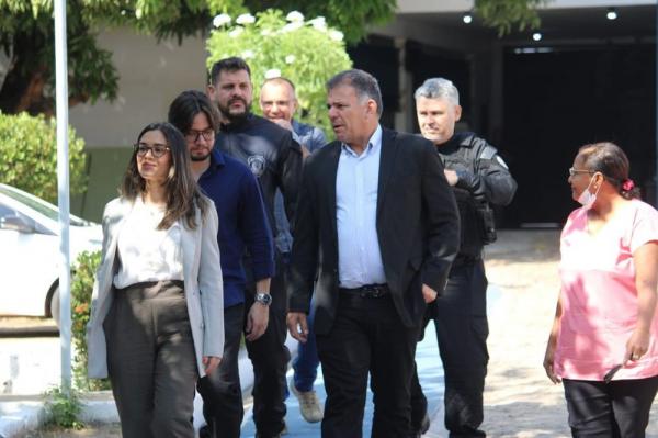 Profissionais do órgão visitaram a Penitenciária Professor José Ribamar Leite, em Teresina.(Imagem:Divulgação)