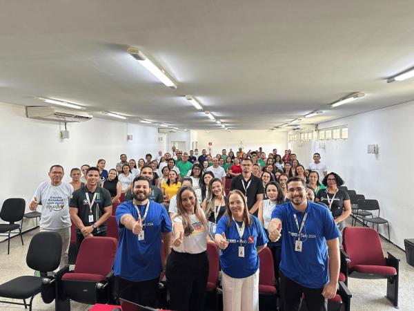  Mais de 1.500 estudantes de Valença e Regeneração participaram do Pré-Enem Seduc e Pré-Saeb.(Imagem:Divulgação)