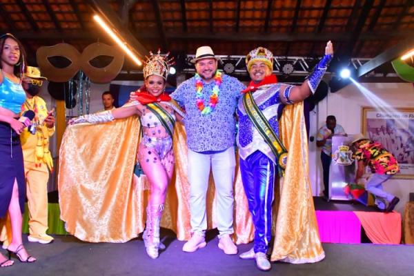 Floriano elege em clima de muita folia o rei e rainha do Carnaval 2025(Imagem:Secom)