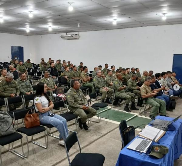 Policiais e Bombeiros de Floriano recebem treinamento para otimizar atendimento de ocorrências.(Imagem:Reprodução/Instagram)