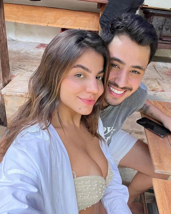 Hariany Almeida e Matheus Vargas(Imagem:Reprodução/Instagram)