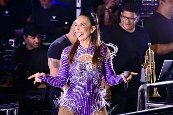 Ivete Sangalo no Folianópolis.(Imagem:Felipe Souto Maior/AgNews)