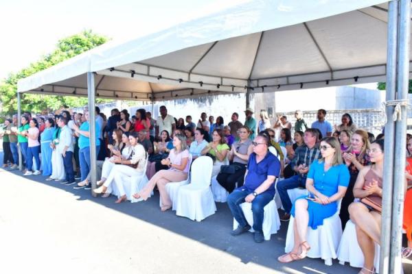 Saúde entrega primeiro Centro de Tratamento de Hanseníase e Tuberculose do Piauí e a UBS Floriano(Imagem:Secom)