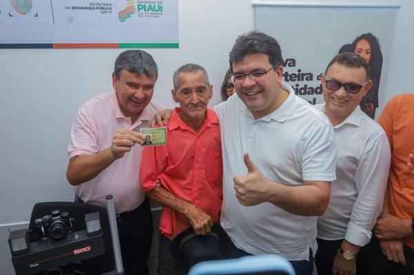 Governador Rafael Fonteles inaugura Instituto de Identificação Digital em Batalha.(Imagem:Luan Caio)