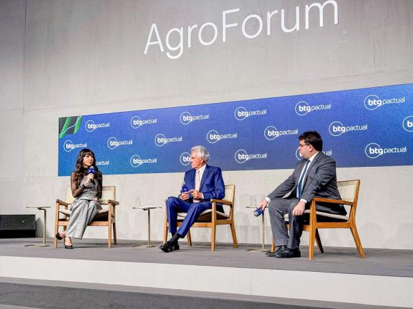 Governador no BTG Pactual AgroForum 2024(Imagem:Divulgação)