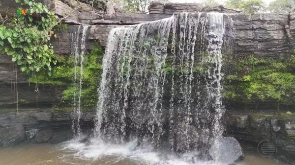 Cachoeira das Corujas, na cidade de Novo Santo Antônio.(Imagem:Jairo Silva/TV Clube)