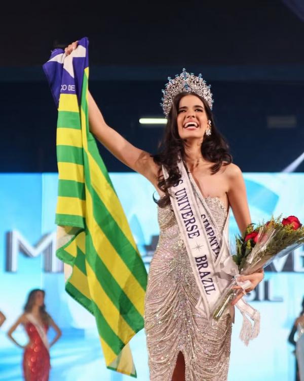 Gabriela Lacerda vence o Miss Universe Brasil 2025.(Imagem:Reprodução)