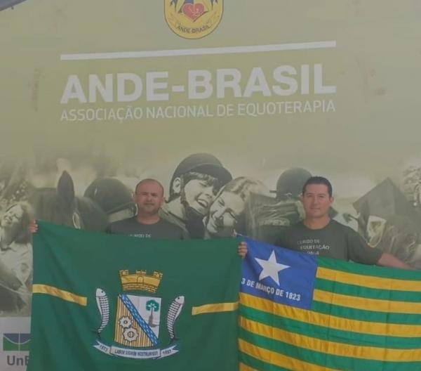 Polícia Militar parabeniza integrantes do 3ºBPM por conclusão de Curso de Equitação para Equoterapia(Imagem:Reprodução/Instagram)