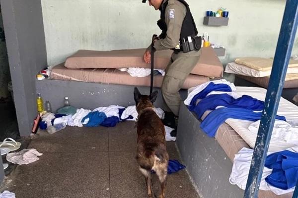 Durante a ação, os policiais penais intensificaram as rotinas de vigilância e procedimentos de segurança nas Unidades.(Imagem:Reprodução)