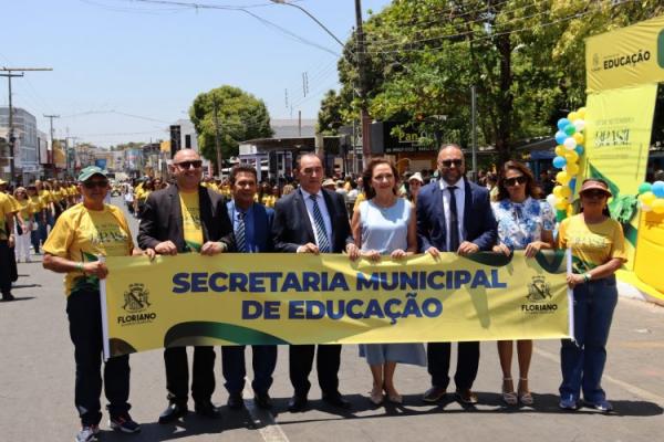 Floriano celebra Dia da Independência com Desfile Cívico(Imagem:Divulgação)