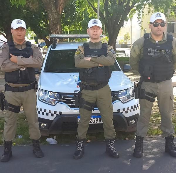 Ação preventiva da Polícia Militar do reforça segurança viária em Floriano.(Imagem:Divulgação/PM)