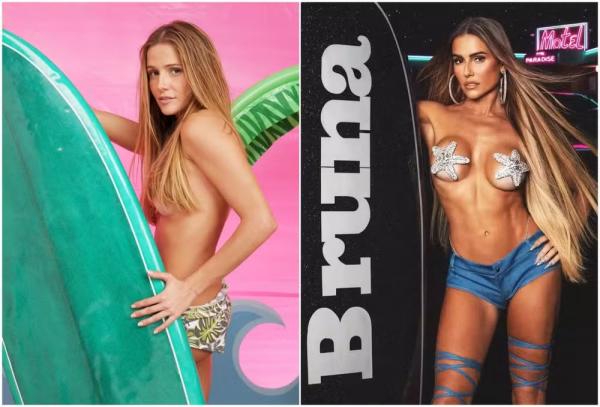 Deborah Secco como Bruna Surfistinha em 2011 e 2023.(Imagem:Reprodução/Instagram)