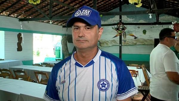 Eureliano Barros, presidente do Parnahyba.(Imagem:Rede Clube)