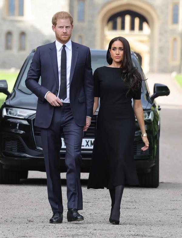 Príncipe Harry, Duque de Sussex, e Meghan Markle, Duquesa de Sussex.(Imagem:Chris Jackson/Getty Images)