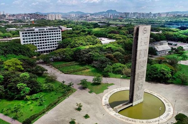 A USP (Universidade de São Paulo) é um exemplo de instituição com formações lato e strictu senso(Imagem:Divulgação/USP)