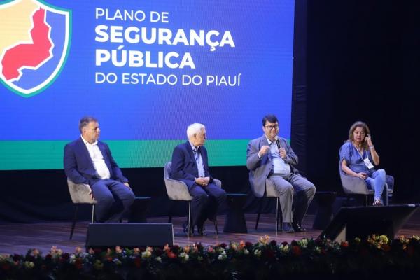 Durante a programação, além do Plano, foram apresentados os dados da segurança pública.(Imagem:Divulgação)