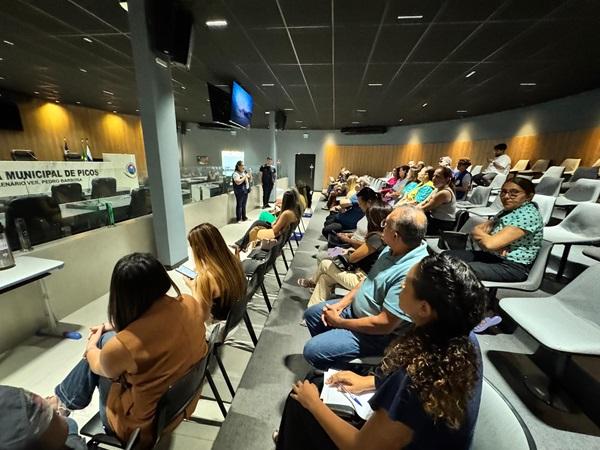 Equipes da Sesapi auxiliaram os órgãos municipais na construção do Plano de Contingência com as ações para as próximas três semanas.(Imagem:Reprodução)