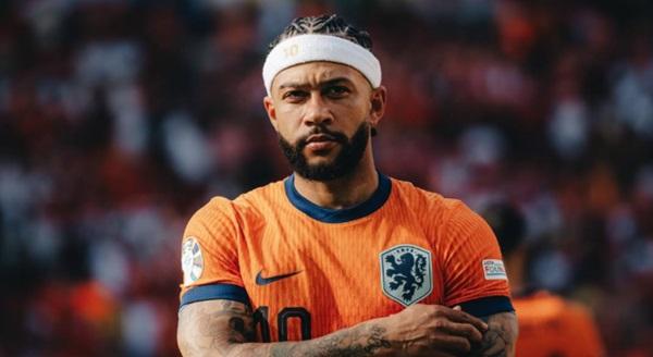 Memphis Depay durante a Euro 2024(Imagem:Divulgação/Memphis Depay)