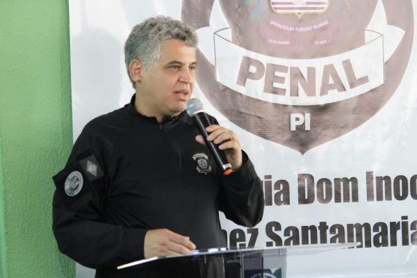 Reginaldo Moreira, policial penal e diretor de Administração Penitenciária da Sejus.(Imagem:Divulgação)