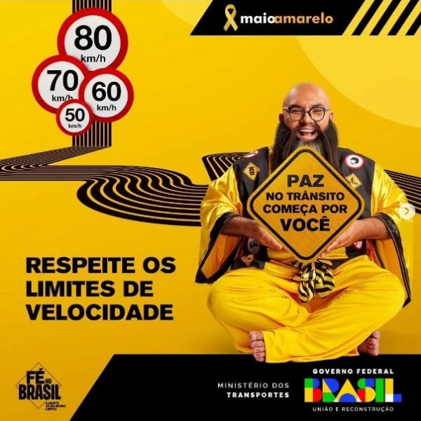 Floriano em alerta: Maio Amarelo mobiliza sociedade pela segurança no trânsito(Imagem:Reprodução/Instagram)